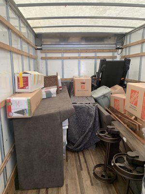 Local & Long Distance Moving - With a customer referral rating of 96%, we’ve proven time and time again that we are the top choice when it comes to hiring local movers. We provide a variety of professional moving services to fit any need, and we’re ready to prove we can move you forward!
From houses to apartments, high-rises, condos, and office buildings – we specialize in all types of local moving, and our moving teams are professionally trained to handle any situation.
Our long distance moves includes two trained and qualified moving specialist. We will select a moving truck suitable for your particular move. We also provide blankets and saran wrap of all the valuable furniture to help eliminate scratches or any type of damage that may occur during transit. Local & Long Distance Moving - With a customer referral rating of 96%, we’ve proven time and time again that we are the top choice when it comes to hiring local movers. We provide a variety of professional moving services to fit any need, and we’re ready to prove we can move you forward!
From houses to apartments, high-rises, condos, and office buildings – we specialize in all types of local moving, and our moving teams are professionally trained to handle any situation.
Our long distance moves includes two trained and qualified moving specialist. We will select a moving truck suitable for your particular move. We also provide blankets and saran wrap of all the valuable furniture to help eliminate scratches or any type of damage that may occur during transit.