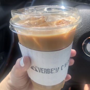 Verbena Coffee - Caramel iced latte - Coffee & Tea Near Me - Houston, Texas Verbena Coffee - Caramel iced latte - Coffee & Tea Near Me - Houston, Texas