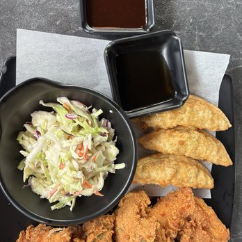 Sodam Chicken-Shoreline - Sodam lunch special with a spicy sauce - Chicken Shop Near Me - Shoreline, Washington