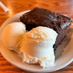 Cracker Barrel Old Country Store - I only wanted something to do But hang around Double Chocolate Fudge Coca-Cola Cake from #CrackerBarrelWestValley