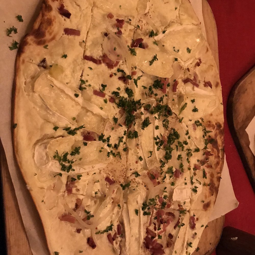 'The Paris' bacon, onions, and brie.. 'The Paris' bacon, onions, and brie..
