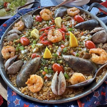 Port Barna - Seafood paella - Mediterranean Near Me - Jensen Beach, Florida