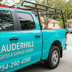 Lauderhill Gates & Garage Doors - Our work vehicle!