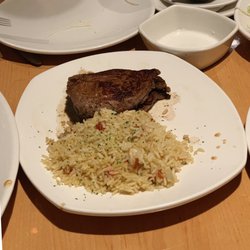Special Outback - alcatra delicioso acompanhado de arroz pilaf