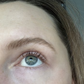 ShabangBeautyus - NOT FROM THIS BUSINESS  bad lash lift from another lash place.  Shown here for reference only - Permanent Makeup Near Me - Los Angeles, California