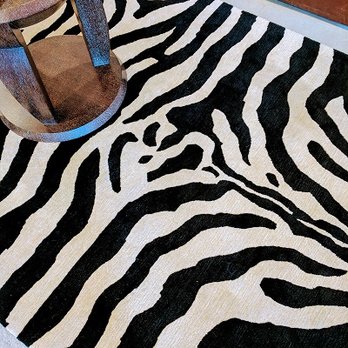 Modele's Home Furnishings - Tufenkian Zebra Stripe Rug. - Furniture Stores Near Me - Seattle, Washington Modele's Home Furnishings - Tufenkian Zebra Stripe Rug. - Furniture Stores Near Me - Seattle, Washington