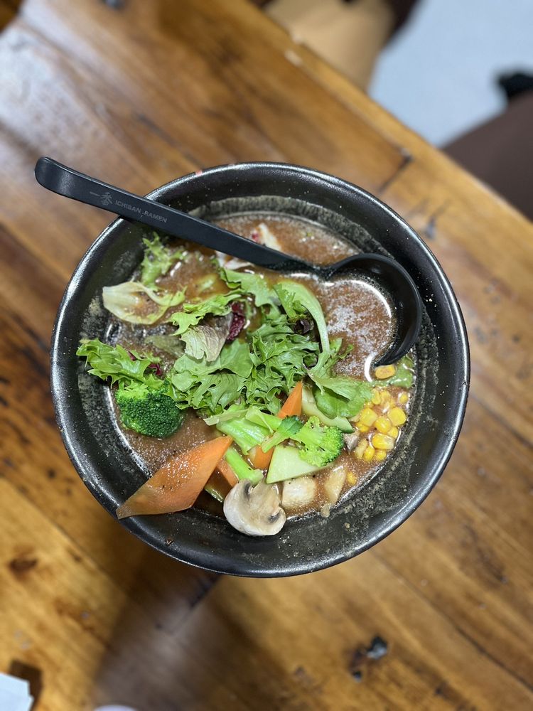 Food from Ichiban Ramen