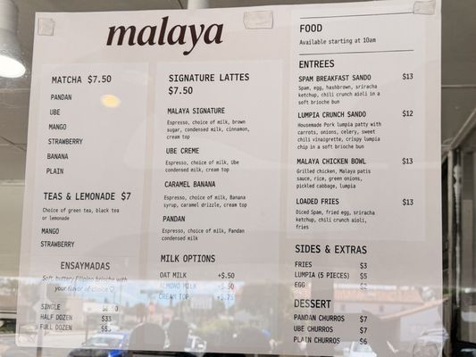 Menu photo 8 Malaya Arcadia, CA