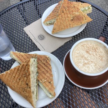 Bean Around the World - pesto panini - Coffee & Tea Near Me - Victoria, British Columbia