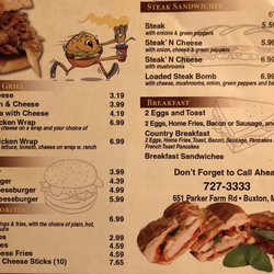 Panda Market - American food menu