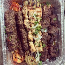 Mixed grilled skewers Mixed grilled skewers