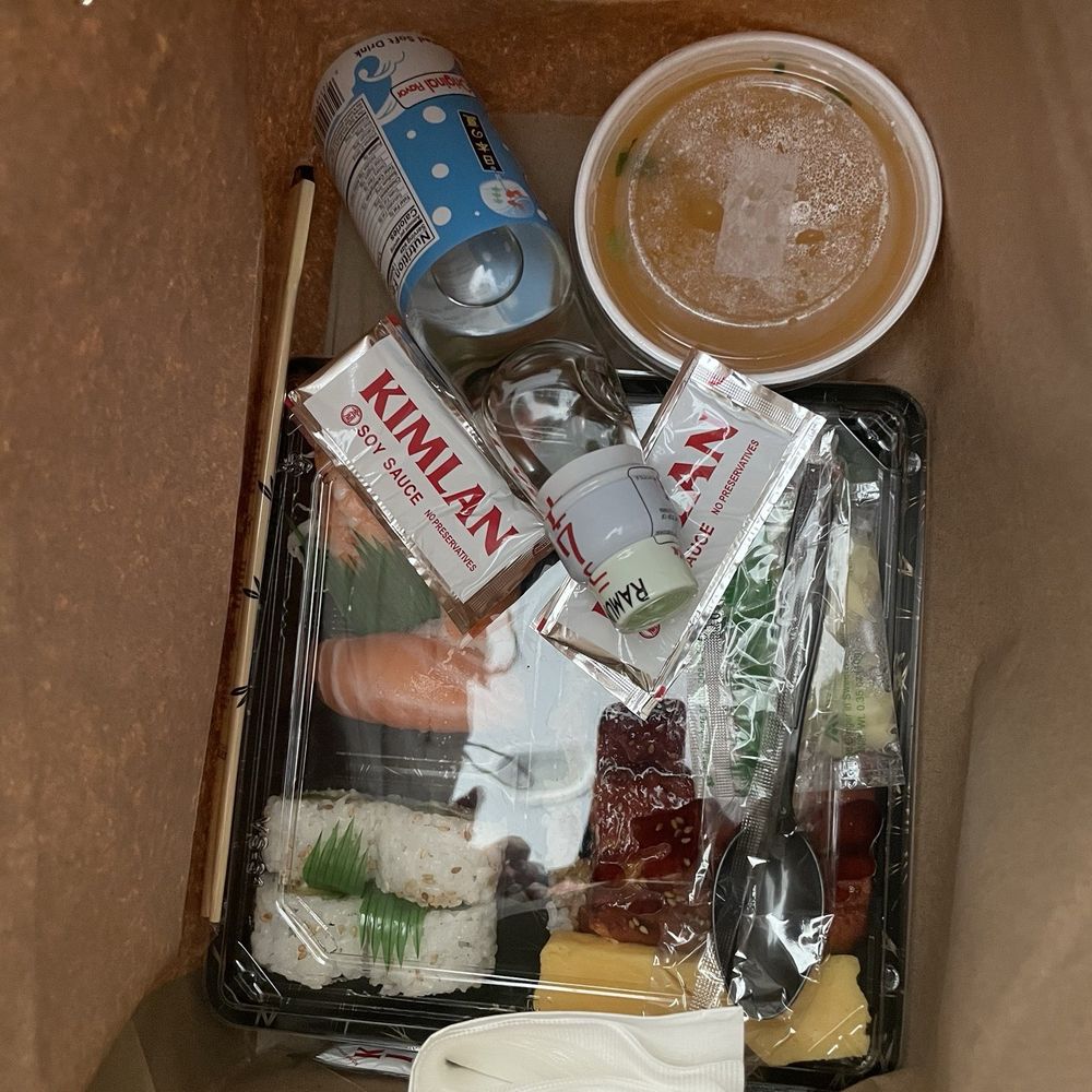 Tanpopo - View inside the bag once delivered - Caterers Near Me - Dallas, Texas Tanpopo - View inside the bag once delivered - Caterers Near Me - Dallas, Texas