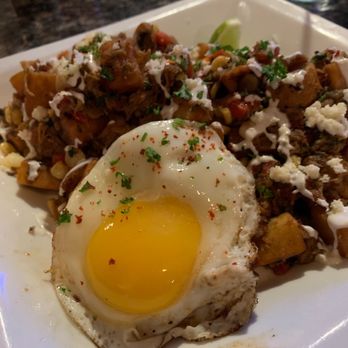 The Rustic Spoon - Carnitas hash - Breakfast & Brunch Near Me - Virginia Beach, Virginia