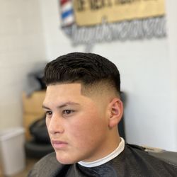 Xcellent Cuts - Comb over + bald fade