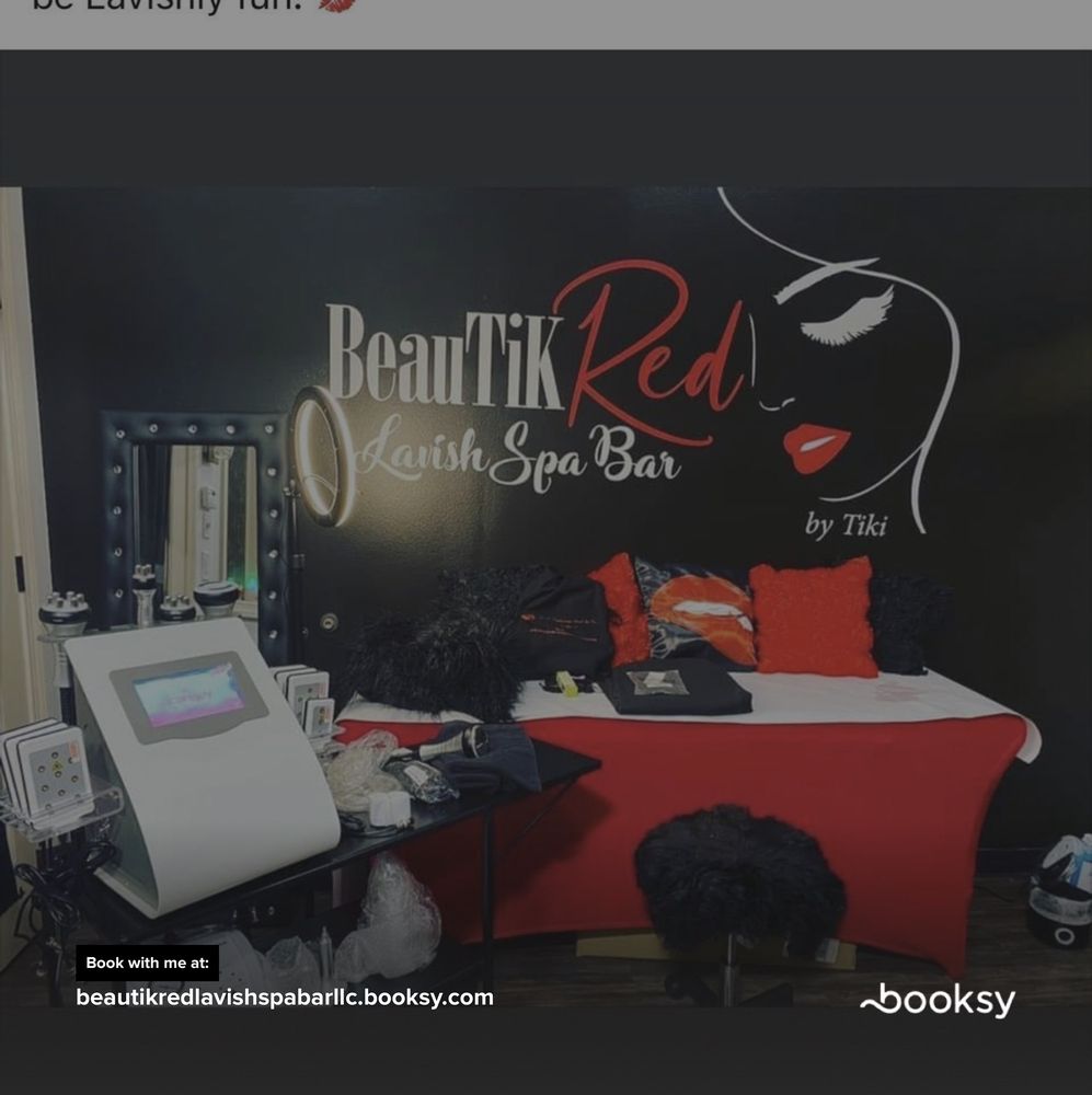 BEAUTIK RED LAVISH SPA BAR 44 Photos Eyelash Service 11105 State