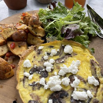 Terrain Cafe - Mushroom frittata - Breakfast & Brunch Near Me - Bethesda, Maryland