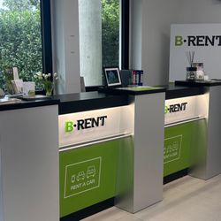 B-Rent Noleggio Auto - The interior of our Milan Linate airport office.