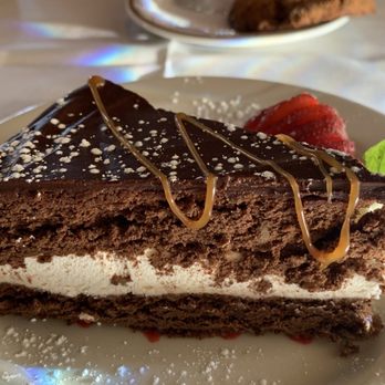 Soule Domain - Queen of Sheba cake - New American Near Me - Kings Beach, California