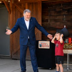 Kirby Romine, Magician - Sacramento magician Kirby Romine brings a young volunteer into the fun during an interactive family magic show.