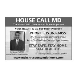 Raman Popli & Associates - Same Day Medicare covered House Call by MD