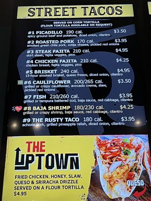 Menu photo 1 Rusty Taco Midland, TX
