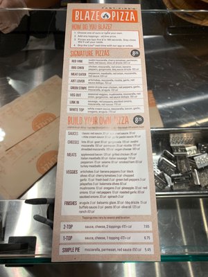 Menu photo 4 Blaze Pizza Atlanta, GA Menu photo 4 Blaze Pizza Atlanta, GA