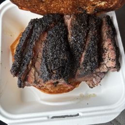 Brisket Sandwich (sliced) half pound