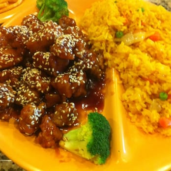 Jaz Chinese Cuisine - Sesame chicken w/ fried rice - Chinese Near Me - Alpharetta, Georgia Jaz Chinese Cuisine - Sesame chicken w/ fried rice - Chinese Near Me - Alpharetta, Georgia