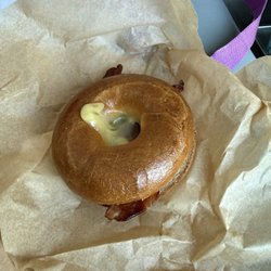 Sista Barista - Bacon and cheese toasty