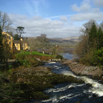 Sheen Falls Lodge - This is looking down the falls to the property. - Hotels Near Me - Kenmare, Kentucky