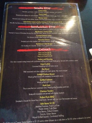 Menu photo 8 Dean's Restaurant & Bakery Oak Ridge, TN