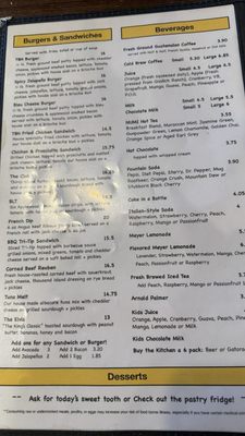 Menu photo 1 The Butter House Seaside, CA Menu photo 1 The Butter House Seaside, CA