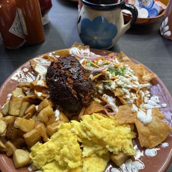 Ah Huevo - Habanero Chilaquiles with Chorizo - Mexican Near Me - Santa Rosa, California