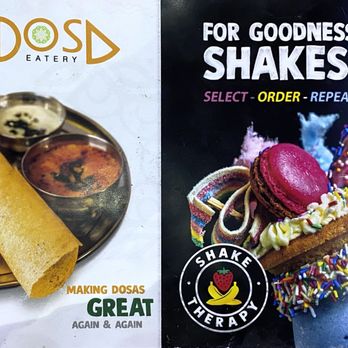 Dosa Eatery - Menu, August 2024 - Indian Near Me - Mississauga, Ontario