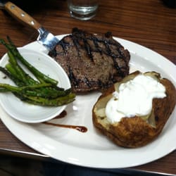 12 oz. ribeye dinner.
