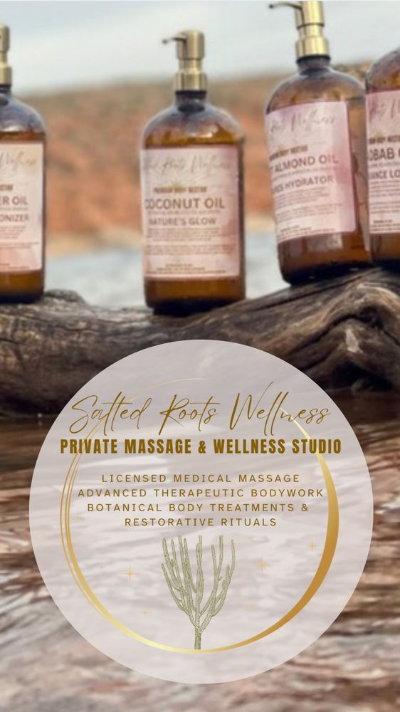 Salted Roots Wellness Massage Logo