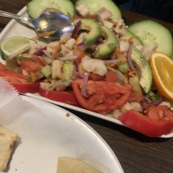 Coco Bongo Mariscos & Mexican Restaurant  - old Ceviche de Pescado (Fish Ceviche) - Bars Near Me - Indianapolis, Indiana