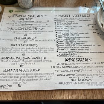 Westville Long Island City - Menu - American Near Me - Queens, New York Westville Long Island City - Menu - American Near Me - Queens, New York
