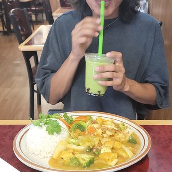 Viet Pho - Reno - Michael enjoying tofu curry - Vietnamese Near Me - Reno, Nevada Viet Pho - Reno - Michael enjoying tofu curry - Vietnamese Near Me - Reno, Nevada