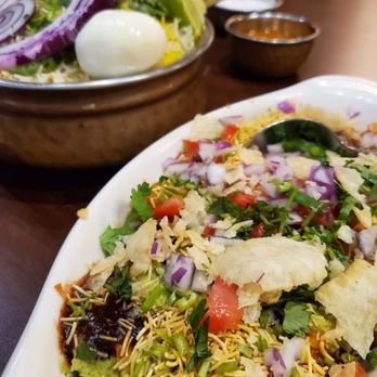 Authentikka - Samosa Chat, a must have! - Indian Near Me - Canton, Michigan