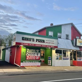 Gino's Pizza - the exterior of the restaurant - Pizza Near Me - Meriden, Connecticut Gino's Pizza - the exterior of the restaurant - Pizza Near Me - Meriden, Connecticut