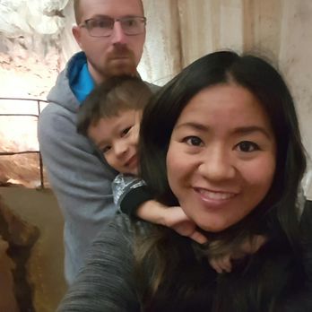 Mercer Caverns - my husband looks scary.  lol - Tours Near Me - Murphys, California