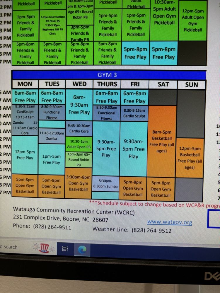 Watauga Community Recreation Center