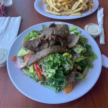 Chicken Maison - Gyro Salad - Mediterranean Near Me - Redondo Beach, California