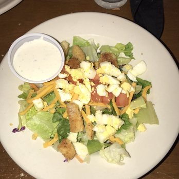 Texas Roadhouse - Side salad with ranch dressing - Steakhouses Near Me - Durham, North Carolina