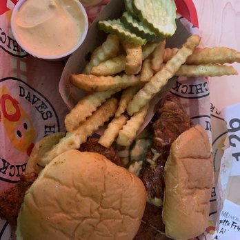 Dave's Hot Chicken - Dave's #2 2 Sliders w/ Fries - Chicken Shop Near Me - College Station, Texas Dave's Hot Chicken - Dave's #2 2 Sliders w/ Fries - Chicken Shop Near Me - College Station, Texas