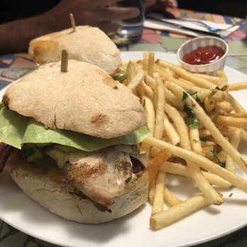 Robins Restaurant - Grilled Chicken Club** - New American Near Me - Cambria, California