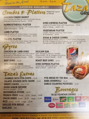 Menu photo 6 Taza Grill Raleigh, NC Menu photo 6 Taza Grill Raleigh, NC