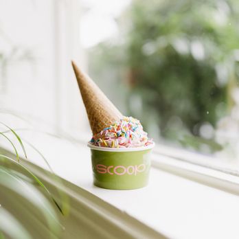 Lafayette Scoop - Scoop it, flip it, love it. This sunny window moment is brought to you by pure joy and a crunchy cone. - Ice Cream & Frozen Yogurt Near Me - Lafayette, California