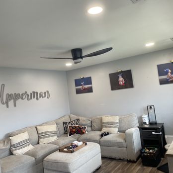 Duplex Electric - Ceiling fan and recess lighting! - Electricians Near Me - Fallston, Maryland Duplex Electric - Ceiling fan and recess lighting! - Electricians Near Me - Fallston, Maryland